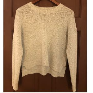 Cream/White Brandy Melville wool sweater.